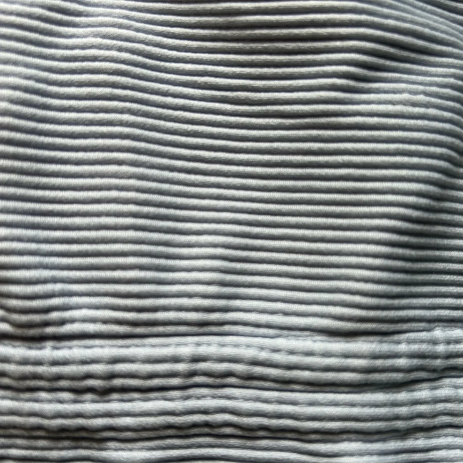 Aerie Ribbed Bandeau Top Blue Small - Image 2