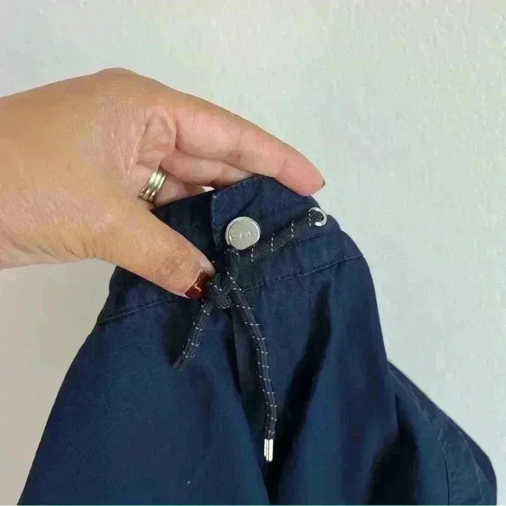 Lauren Active Ralph Lauren Crop Cargo‎ Activewear Pant Women’s Size 6 Navy Blue - Image 10