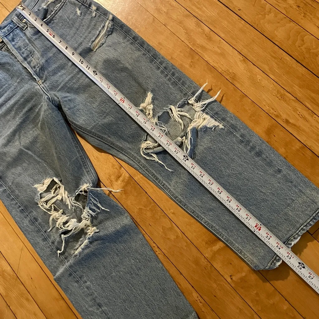 AGOLDE  90s Distressed Jeans - Image 7