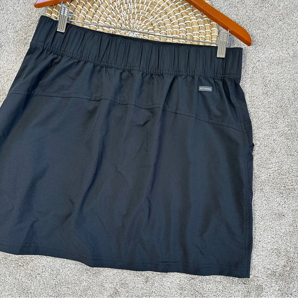 Columbia Women’s Skort Skirt Pull Outdoor On Golf Athletic in Black Size L - Image 6