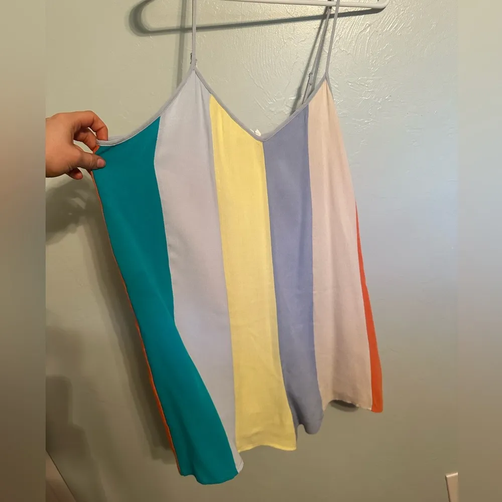 Multi Color Stripe Romper NWT - Image 6