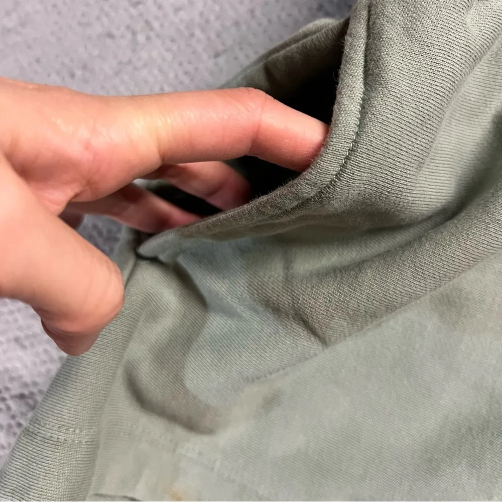 Rag & Bone Green Green fog city Sweat Shorts Athleisure Lounge Size XS Pockets - Image 4