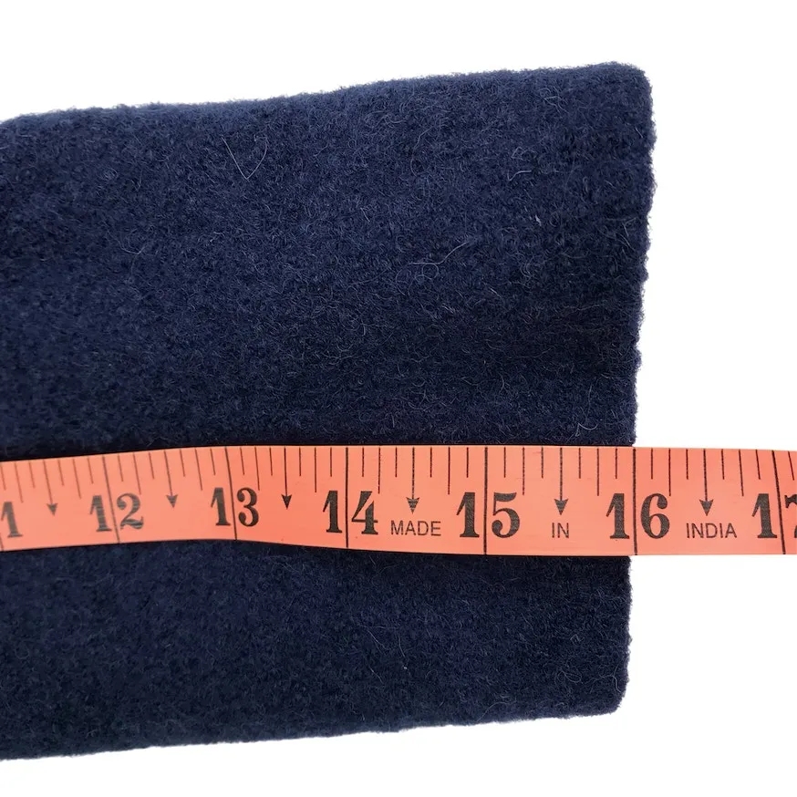 COTSWOLD Collections Boiled 100% Wool Jacket Women L Blue Classic Office Made UK Size L - Image 15