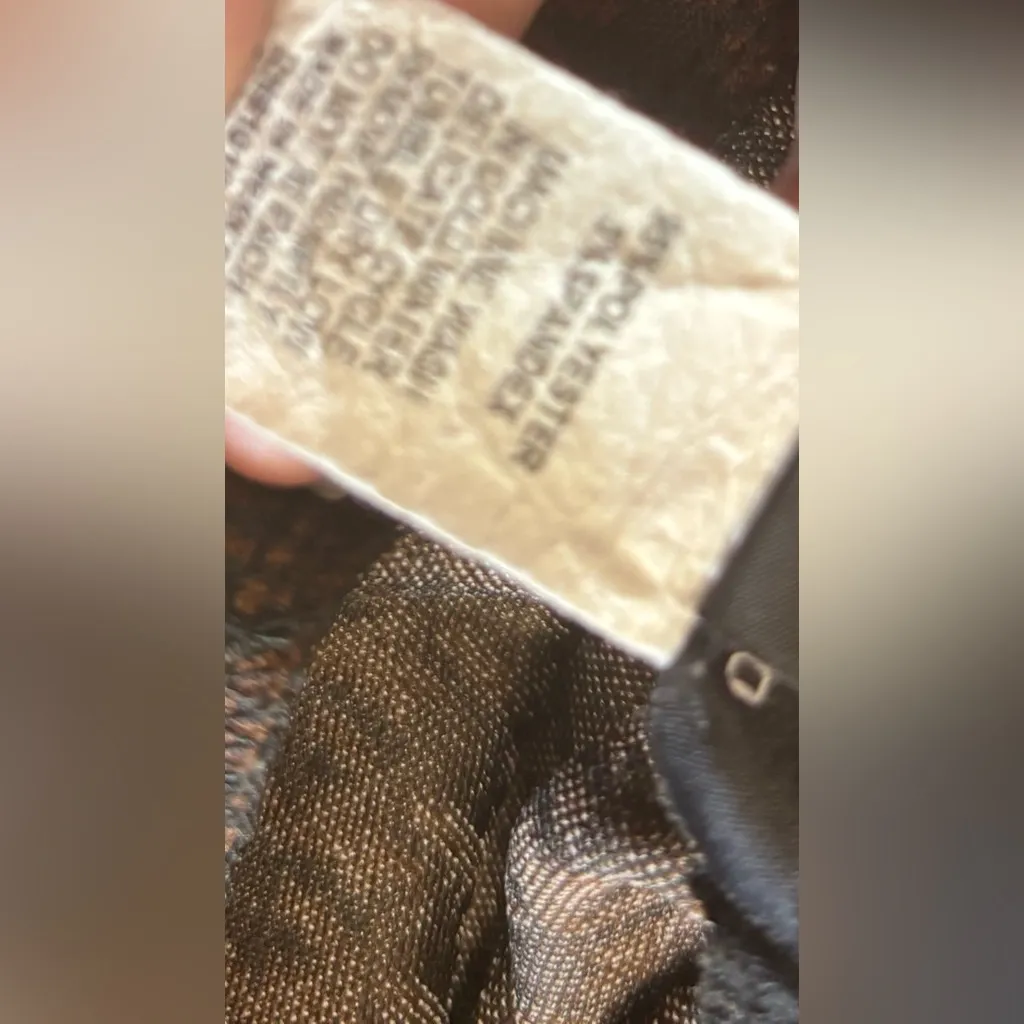 Espresso Black and Brown Houndstooth A - Image 4