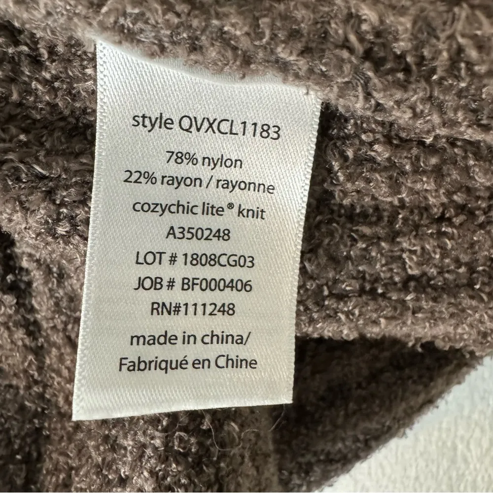 Barefoot Dreams CozyChic Lite Ribbed Shrug Cardi Cardigan 1X - Image 8