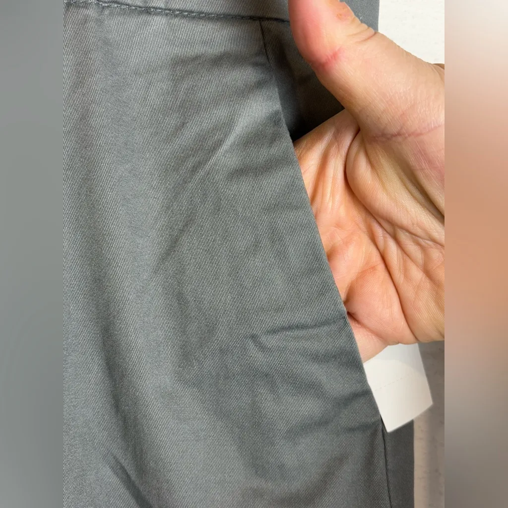 NWT Khakis by GAP Woman’s Grey Business Casual Minimalist Pants Sz 12/31 Regular - Image 3