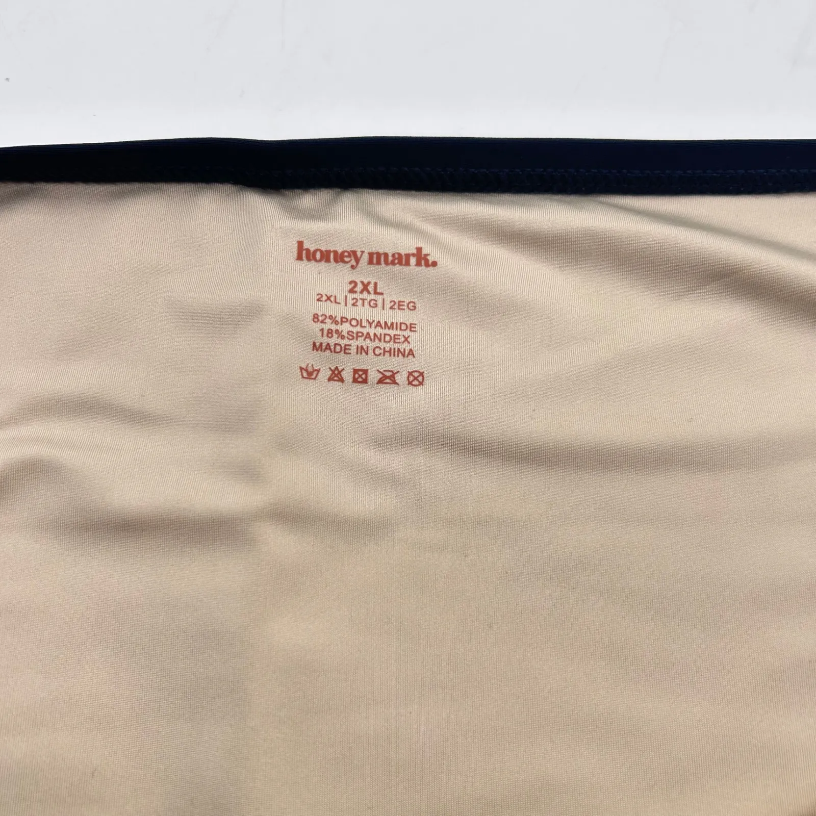 Honey Mark Swim Bottoms Women 2XL Gray High Waist Full Coverage New‎ Size 2X - Image 3