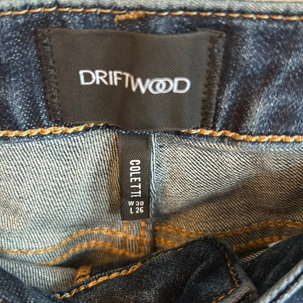 Driftwood  Colette Embroidered Cuff Jeans - Image 8