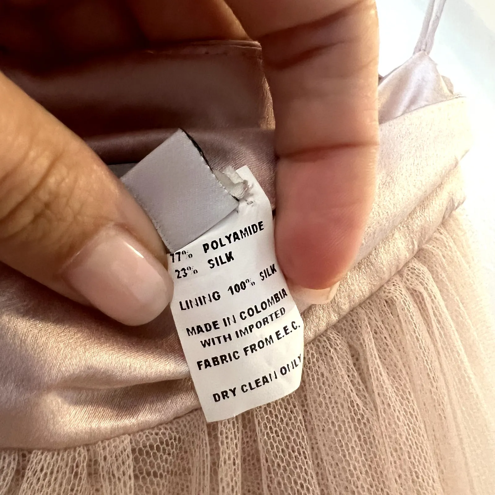 Francesca Miranda Tulle Midi skirt light pink size 2 - Image 6