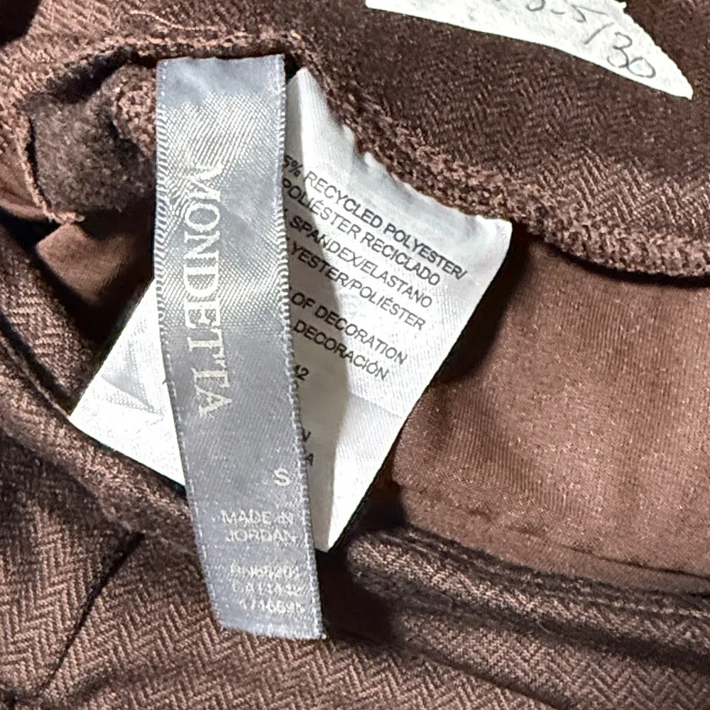 Mondetta brown stretch‎ leggings pants sz small - Image 3