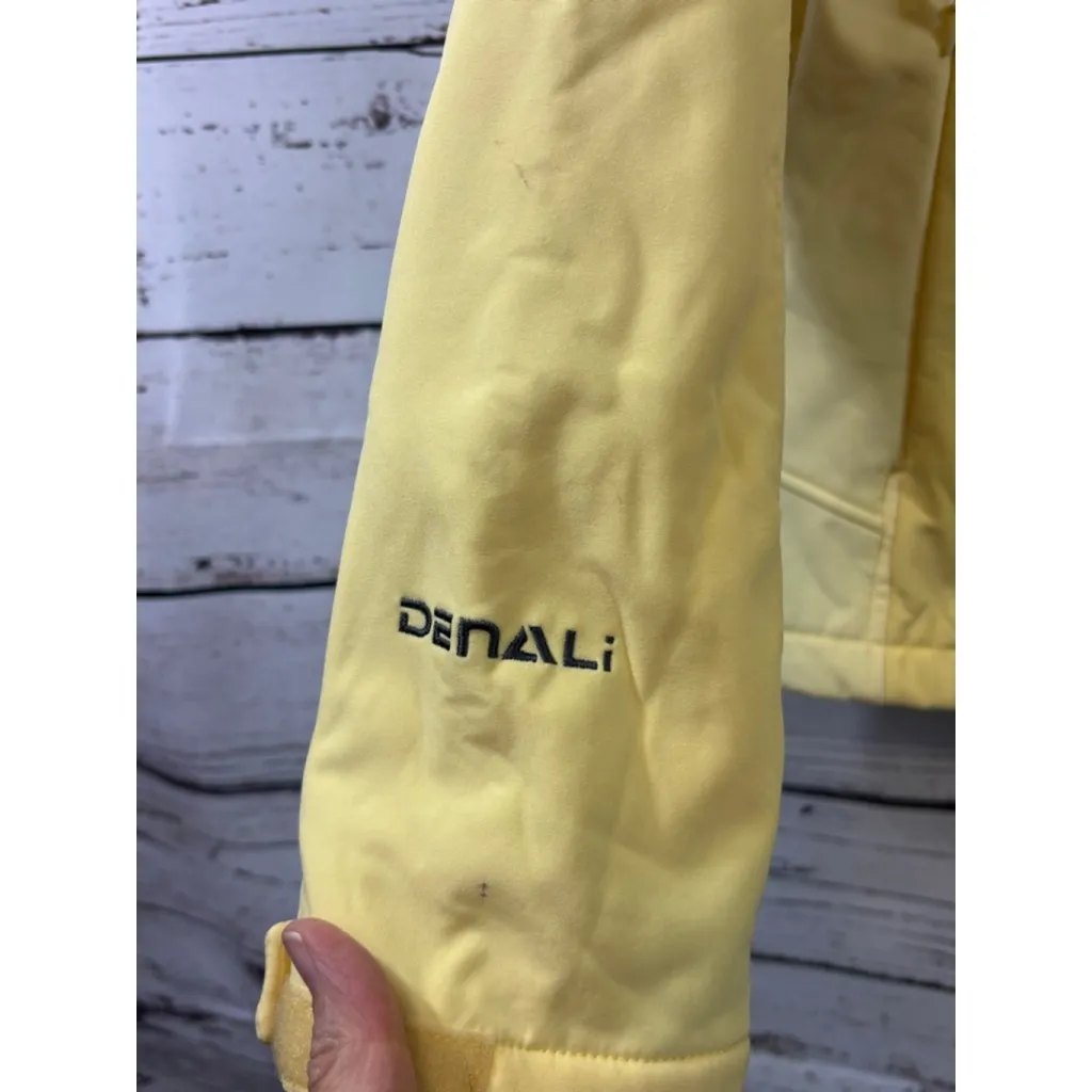Women's Denali Yellow Full Zip Fleece Lined Jacket Size L Size L - Image 7