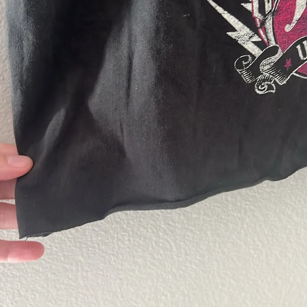 NWT Originality Nashville Graphic Tee | Band Tee | Crop | Size Medium Gray - Image 5