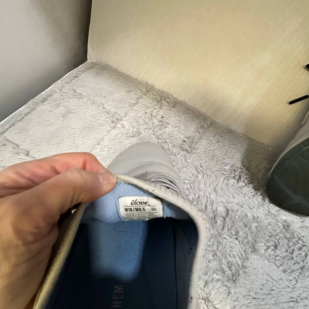 CLOVE Gray Matter Blue Waterpoof Leather Nurse Medical Sneaker Men 8.5 Women 10 - Image 6