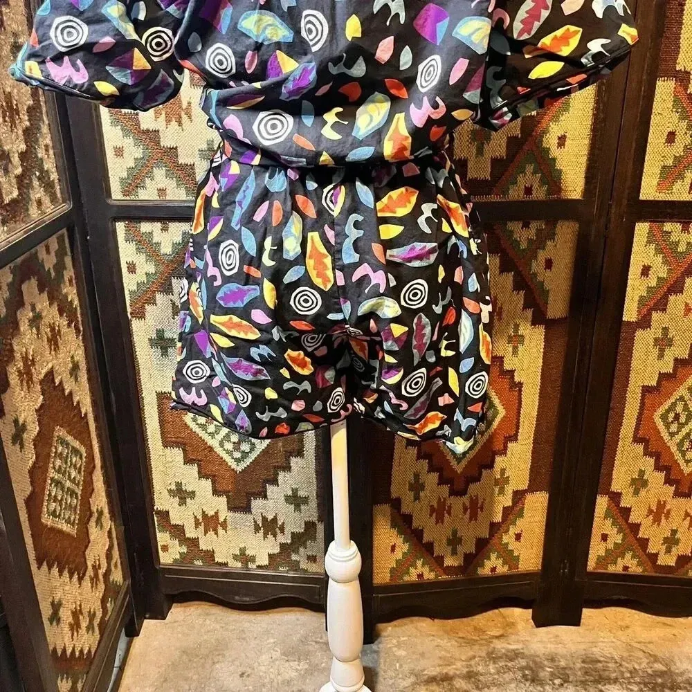 Stranger Things Chicago Pop Up Store Exclusive Seven Pajama Shorts Set Women Lrg - Image 9