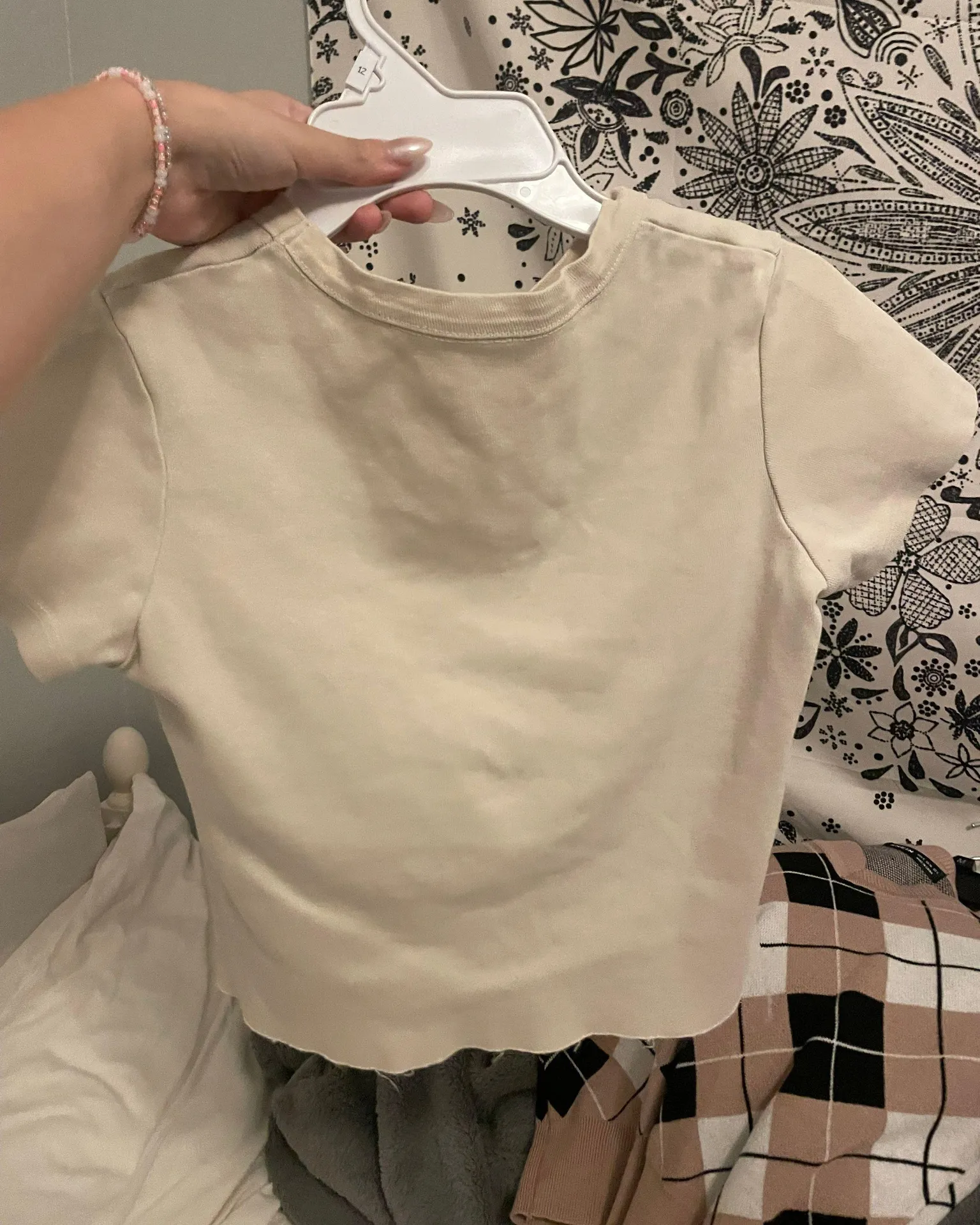 Brandy Melville rough riders baby tee - Image 2