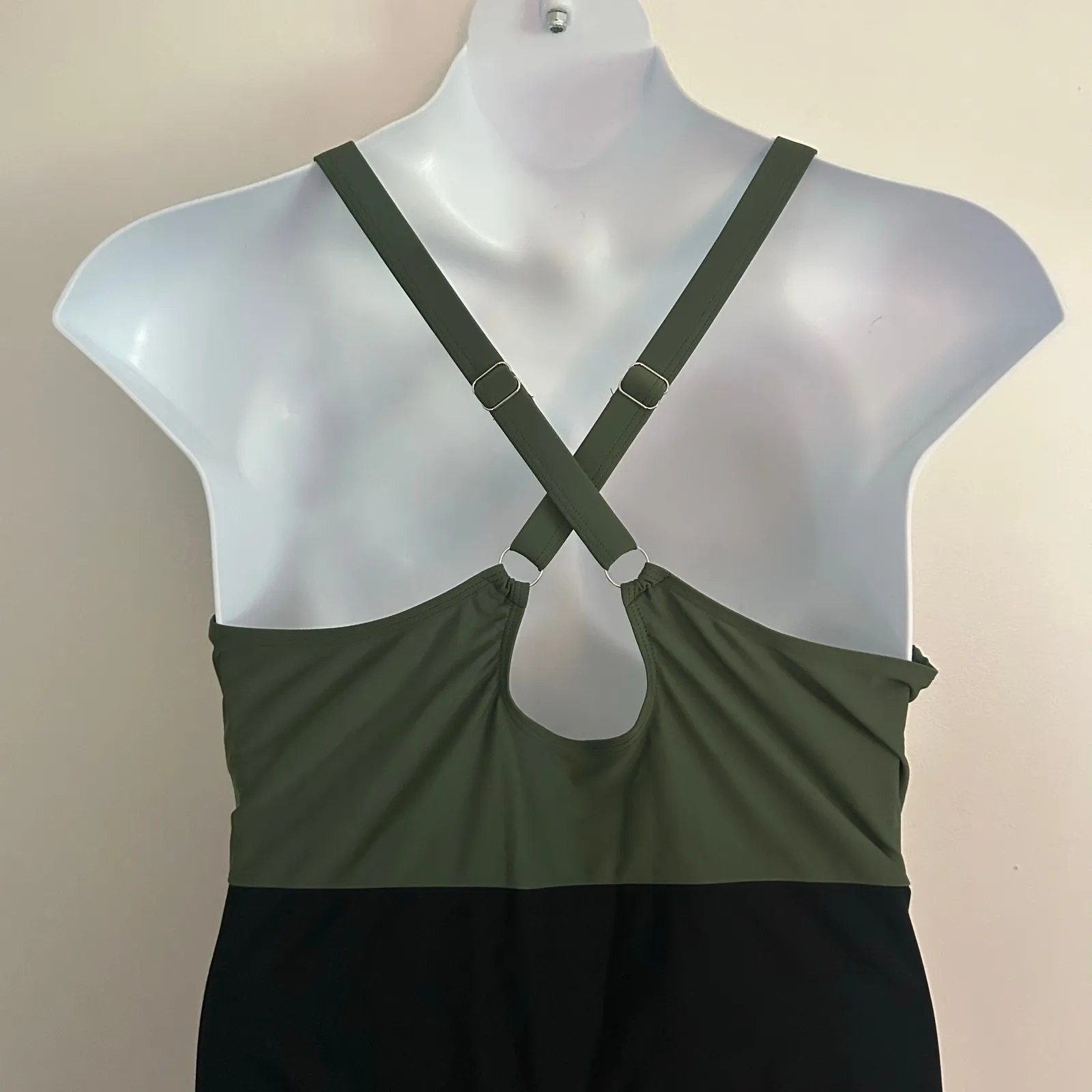 Blooming Jelly One-Piece Tummy Control Padded Adjustable Swimsuit Dress XXL New - Image 6