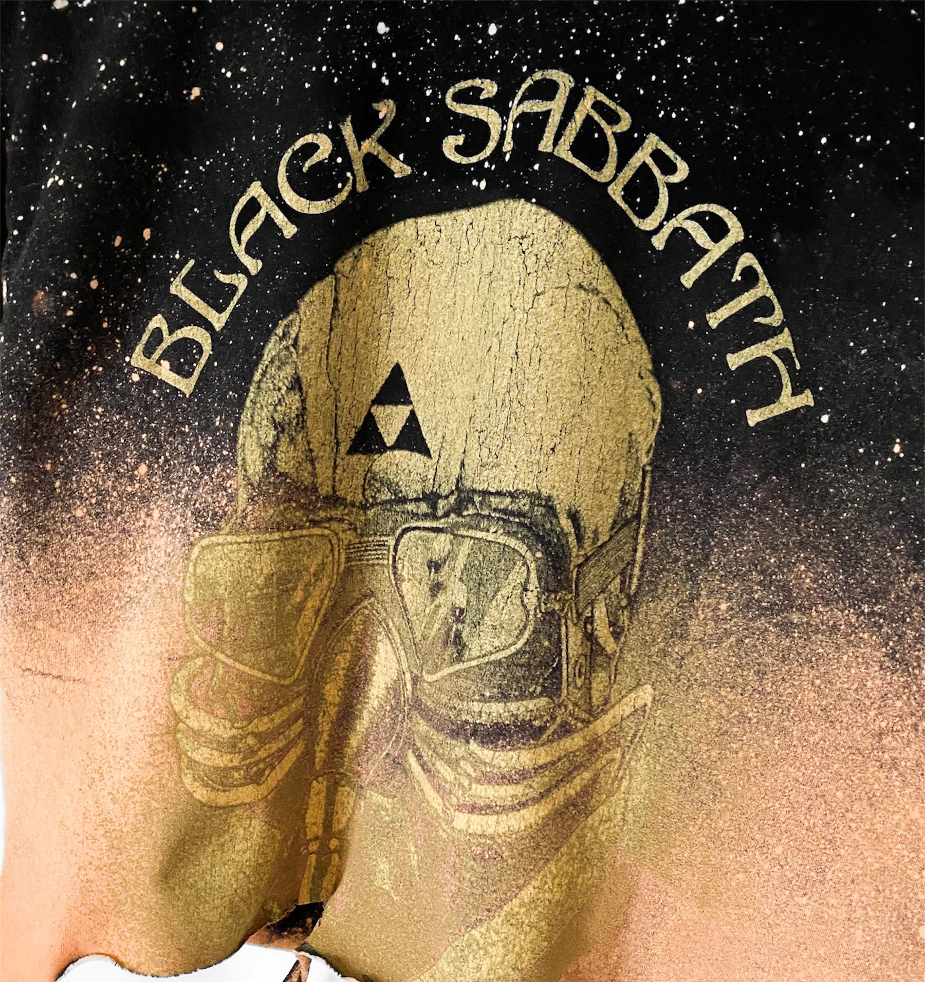 Destroyed Black Sabbath ‘US Tour 78’ Crop Top Size M - Image 2
