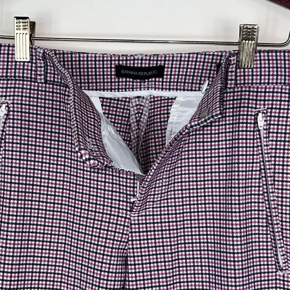 Banana Republic Sloan Tattersa Plaid Pants (No size.. measurements in listing) - Image 8