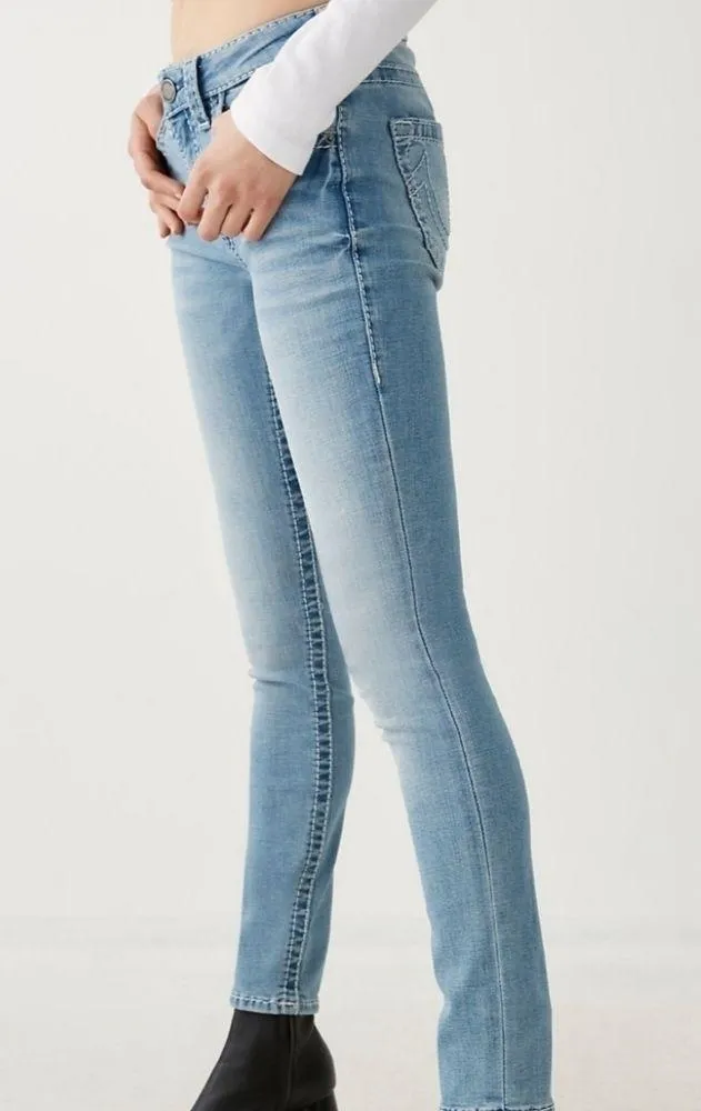 TRUE religion jennie big t curvy mid rise size 25 - Image 3