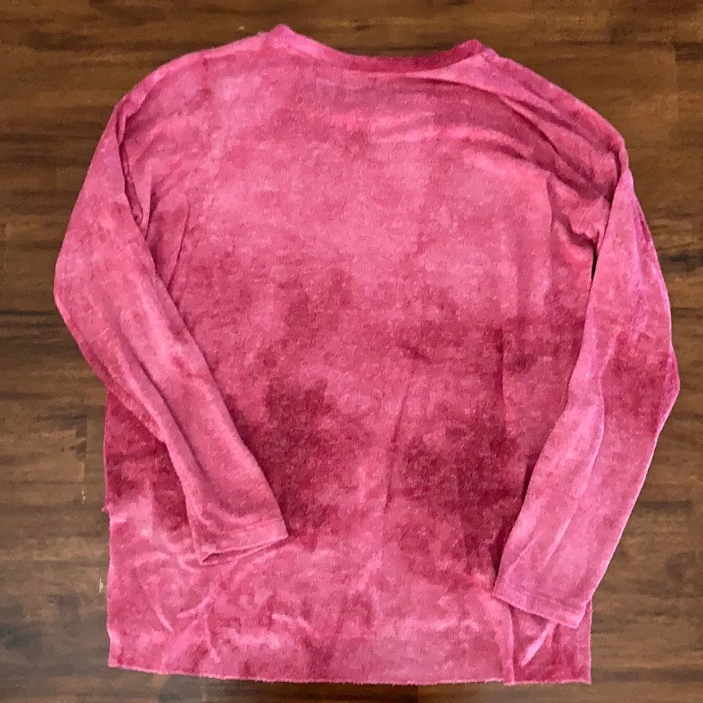 American Eagle Tie Dye Pink Ultra Soft Pullover Sweater Top Blouse Small S EUC - Image 6