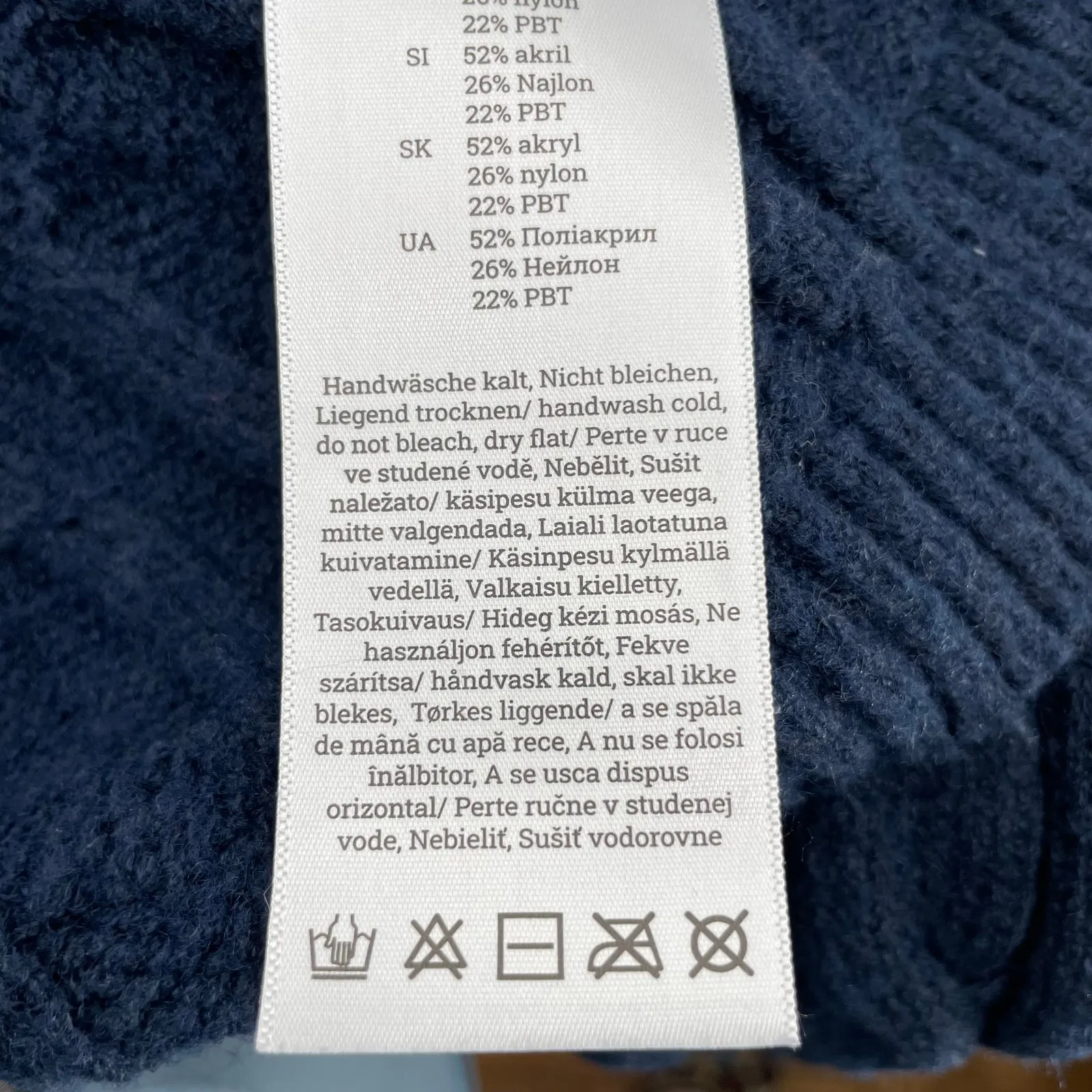 Taylor Swift Cardigan Midnights Album Navy Blue Stars Cozy Sweater Size M / L - Image 12