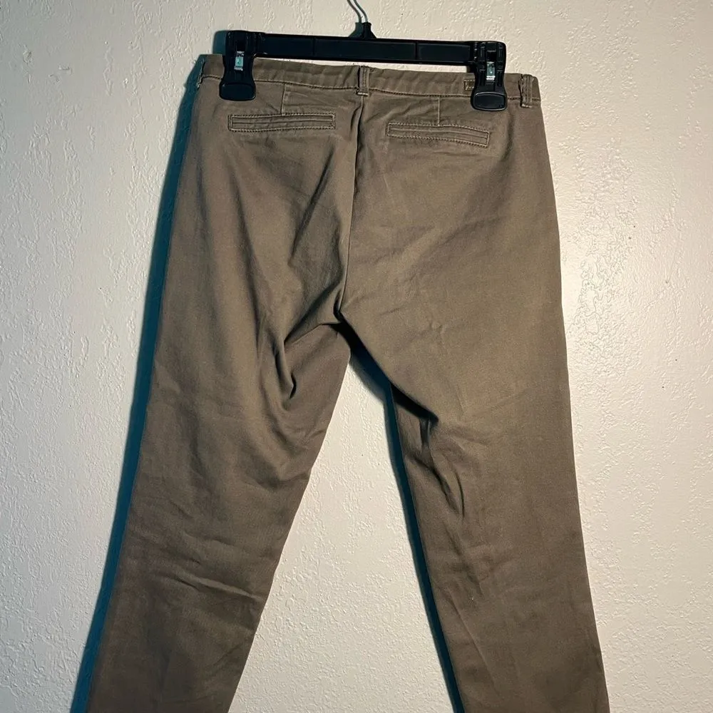 Kut from the Kloth Brown Relaxed Trousers Ankle-Length Chino GWEN SZ 0 Straight - Image 9