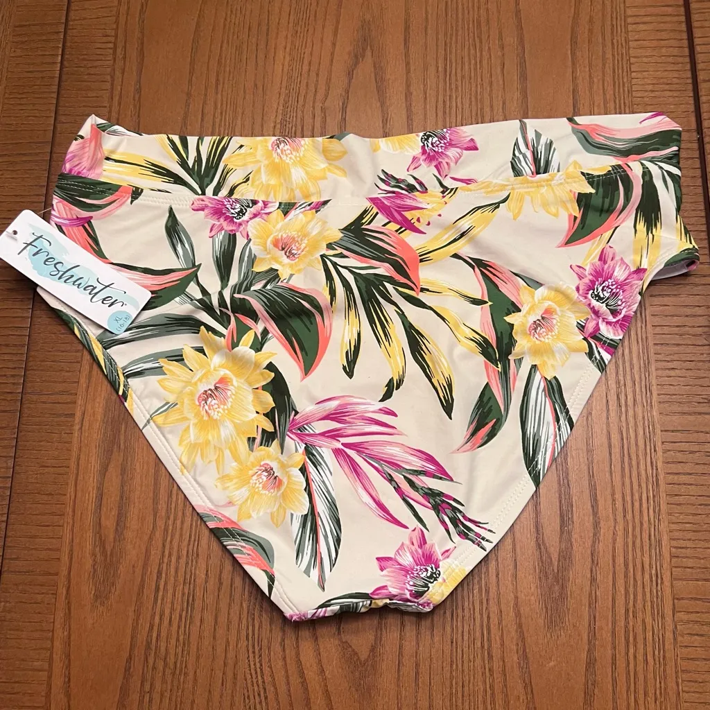 Freshwater Cabana Underwire Longline‎ Swim Top & High - Image 7