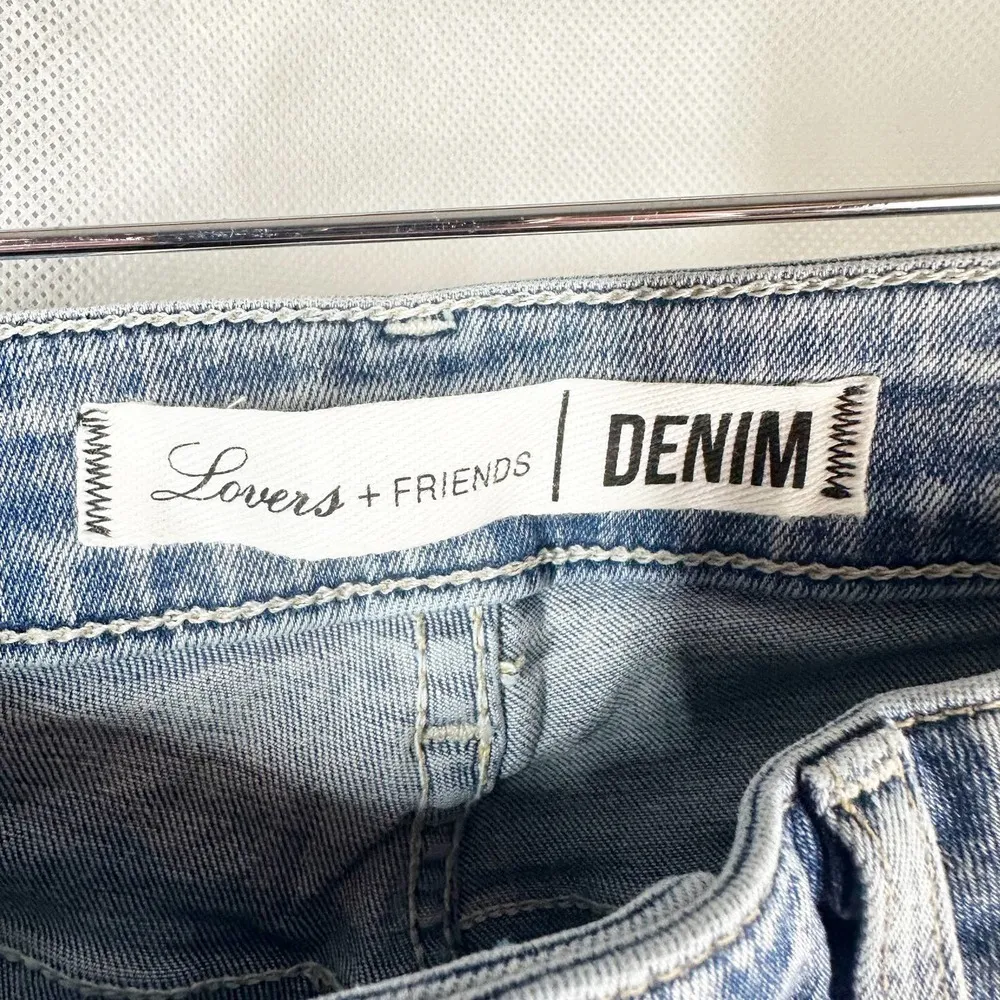 Lovers + Friends Mason High Rise Skinny Crop Size 26 Dakota - Image 4