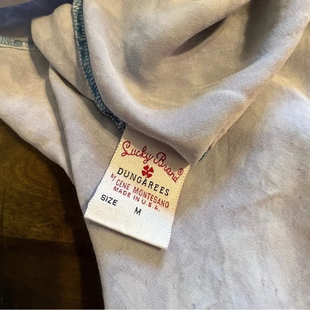 Lucky Brand Vintage Y2K HTF Hawaiian Slip Dress Tank Floral Rare 90's Hipster M - Image 6