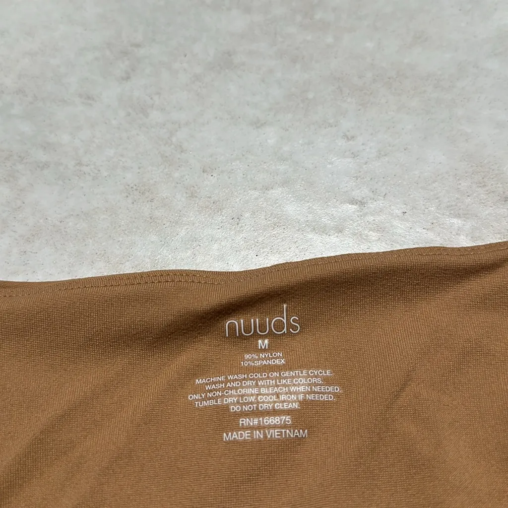 Nuuds‎ Long Sleeve Scoop Neck Bodysuit Size M - Image 4