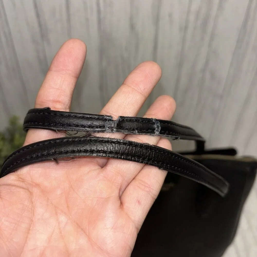 Women’s Kate Spade Monet Large Triple Tote Black Flawed - Image 4