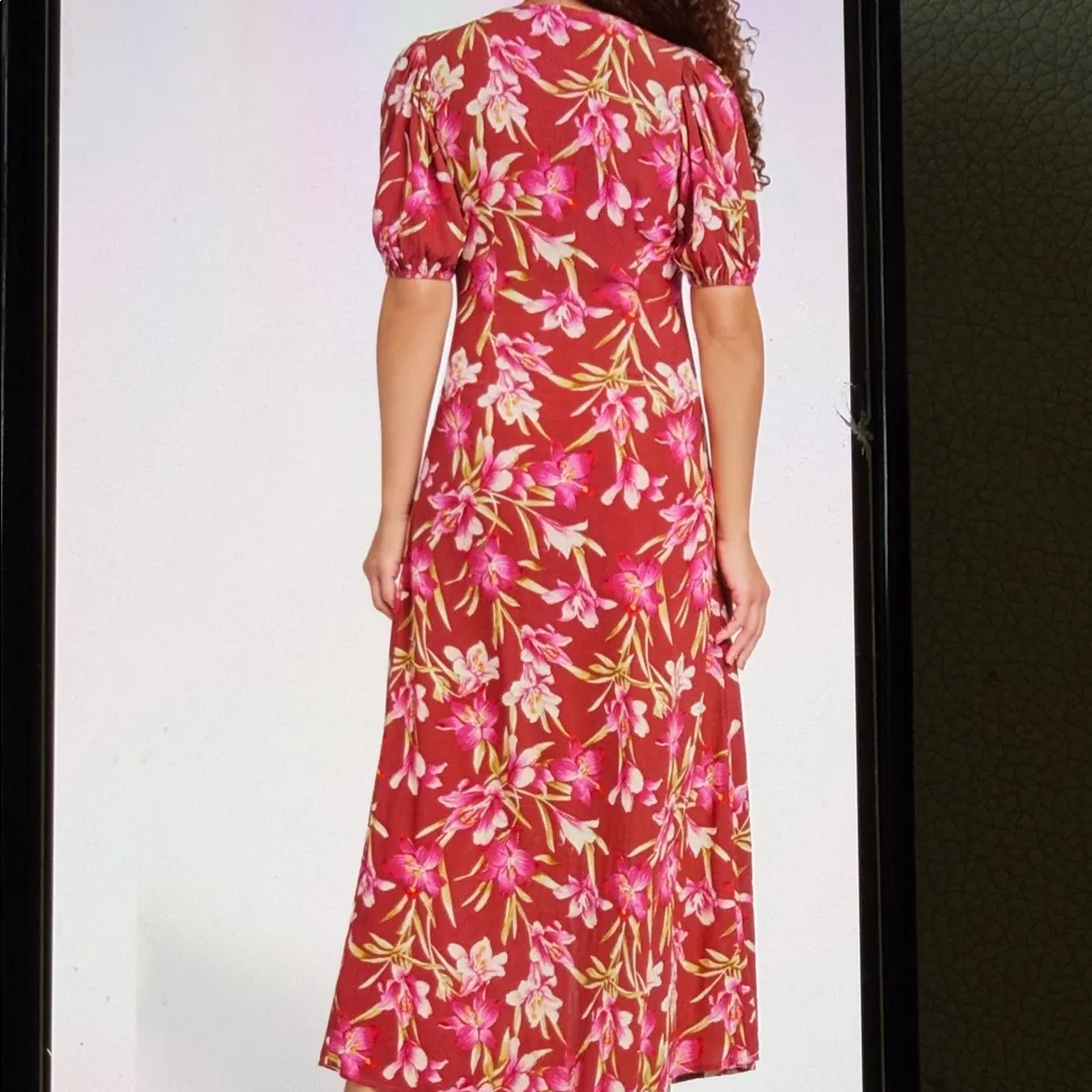 Faherty Sorrento print Maxi Dress - Image 8