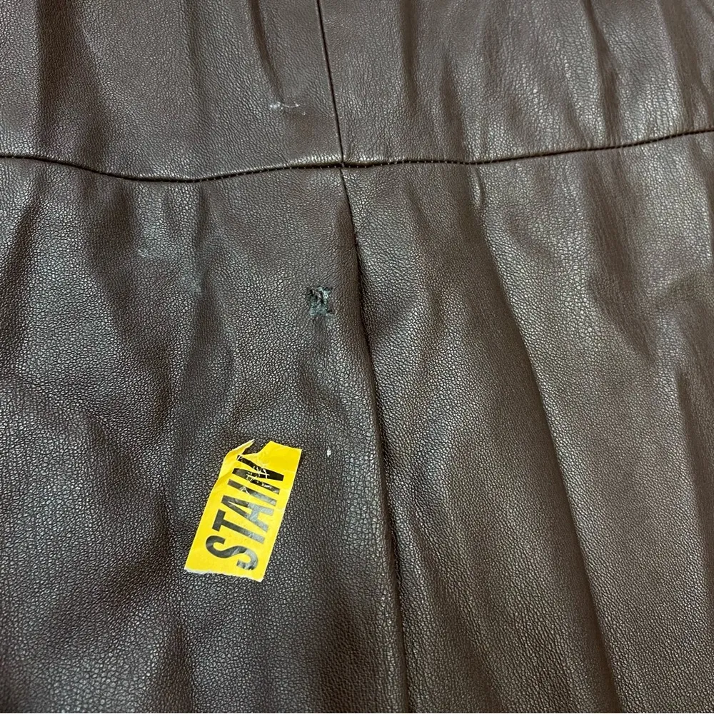 Adam Lippes Leather Sheath Dress Size 4 - Image 7