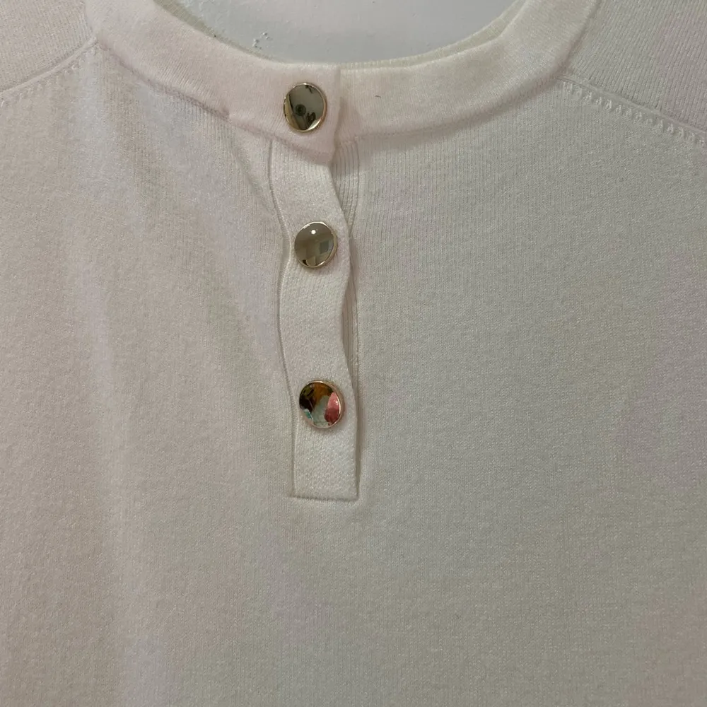 Zara White Sweater Tank - Image 3