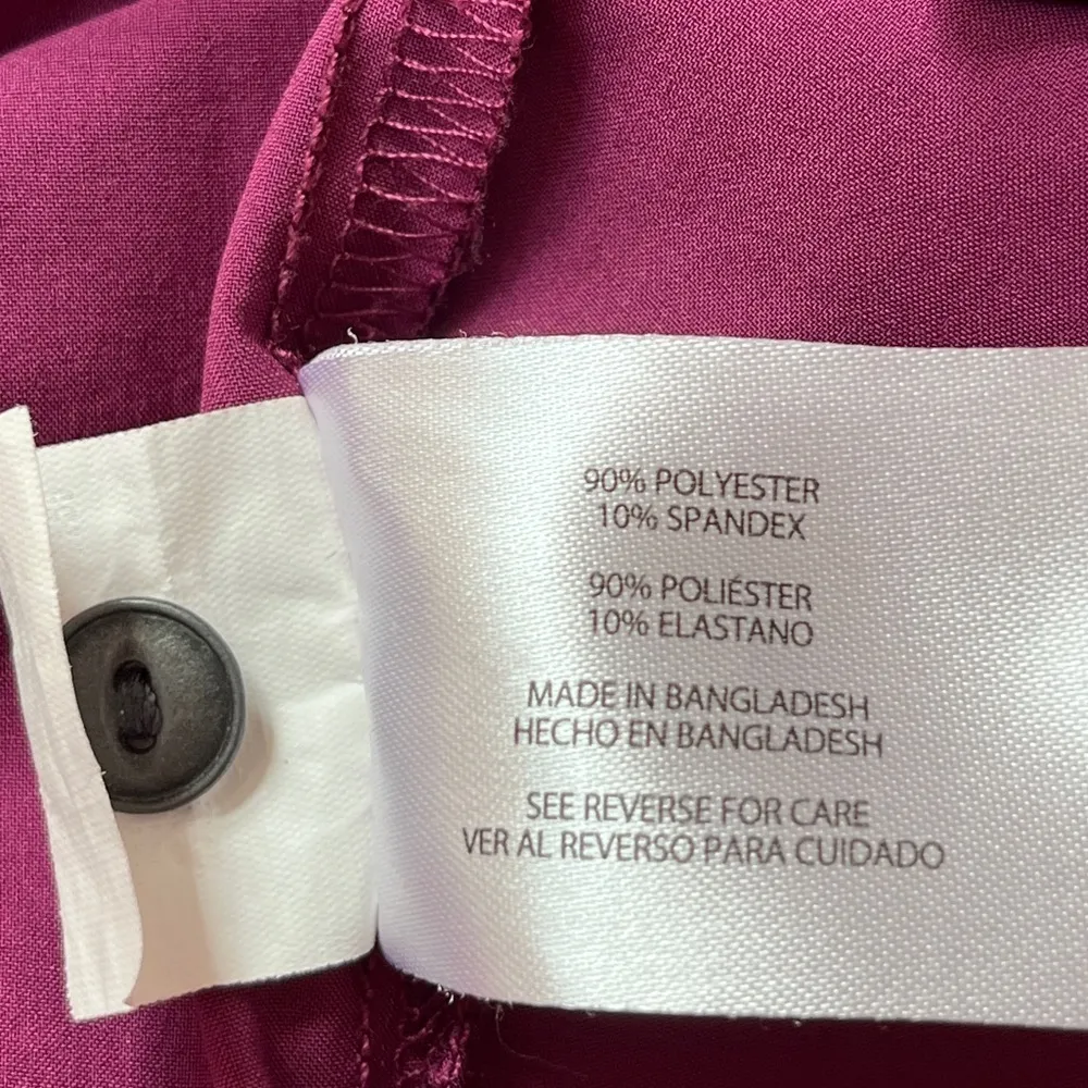 Orvis Vestido Pack and Go Knee Length Dress Magenta Size X-Large - Image 12