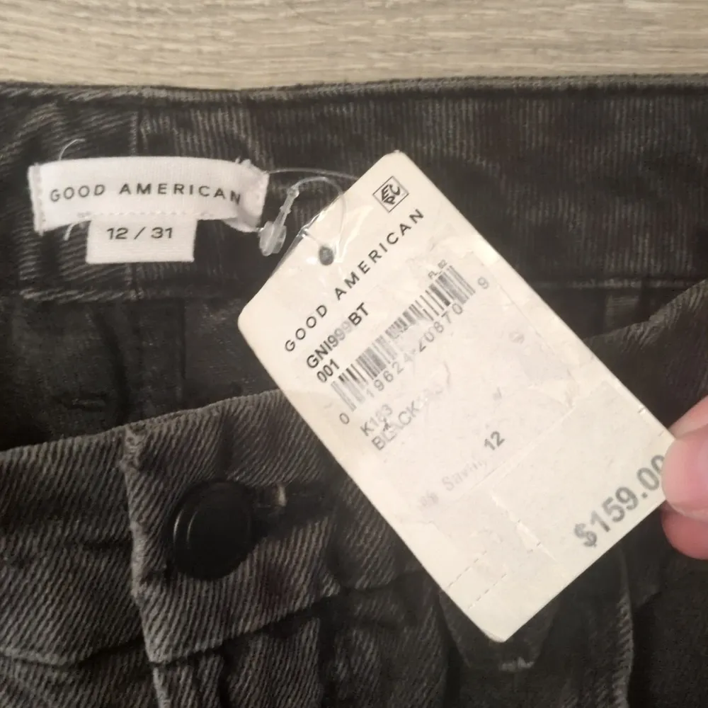 Good American black good 90's jeans size 12/31 - Image 3