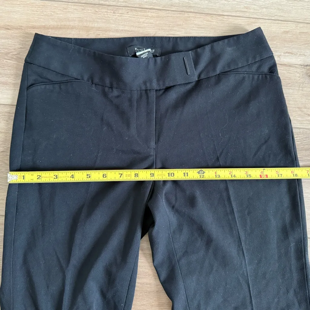 White House Black Market Black Straight LECAGY 4 Small  MODERN BOOT - Image 4