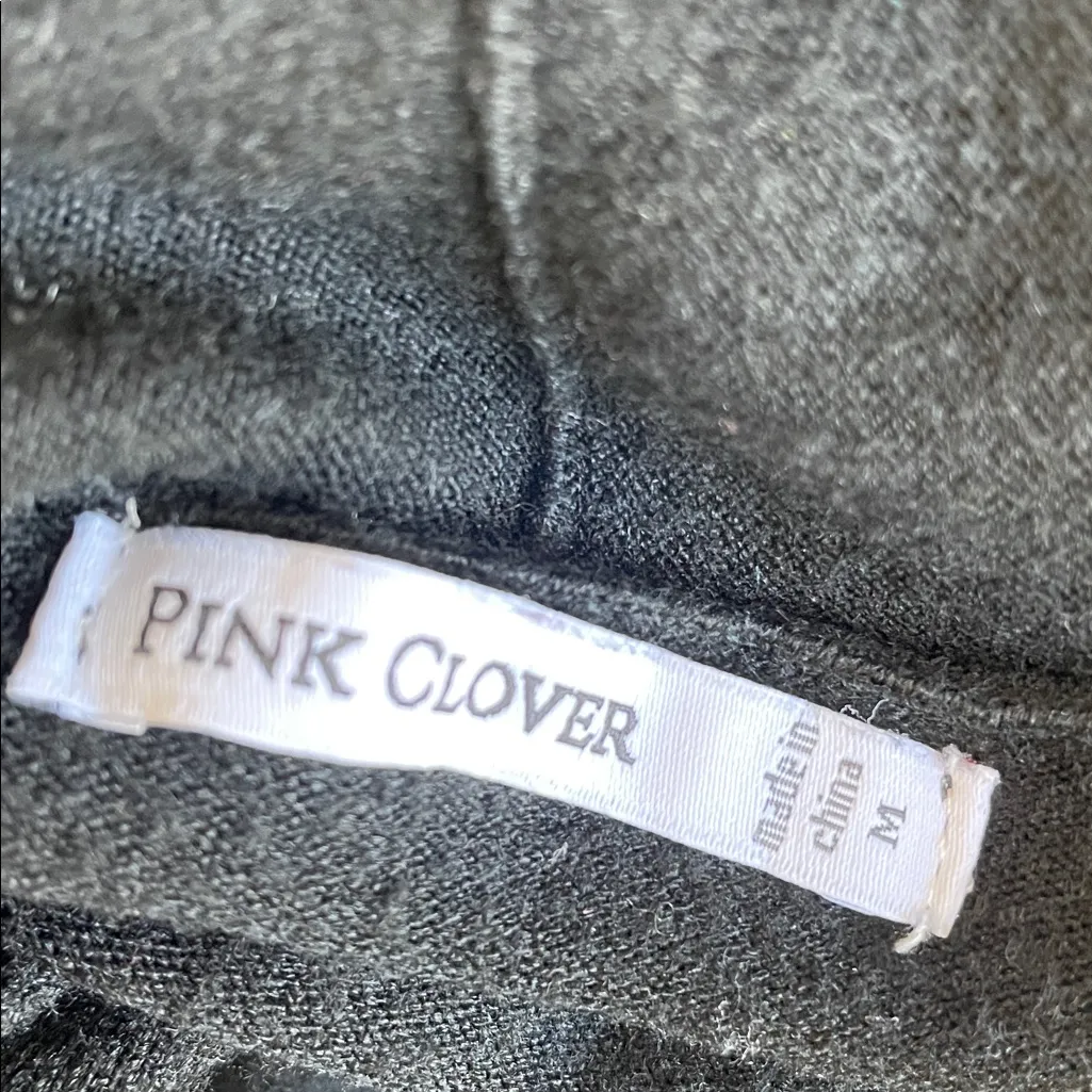 Pink Clover Black Cardigan - Image 5