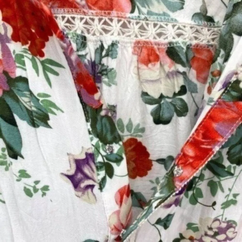 Chelsea and Violet Boho Floral Romper - Image 7