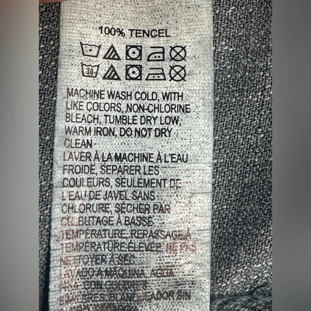 Women’s Lucky Brand Military Style Utility Jacket Grey Size S - Image 12