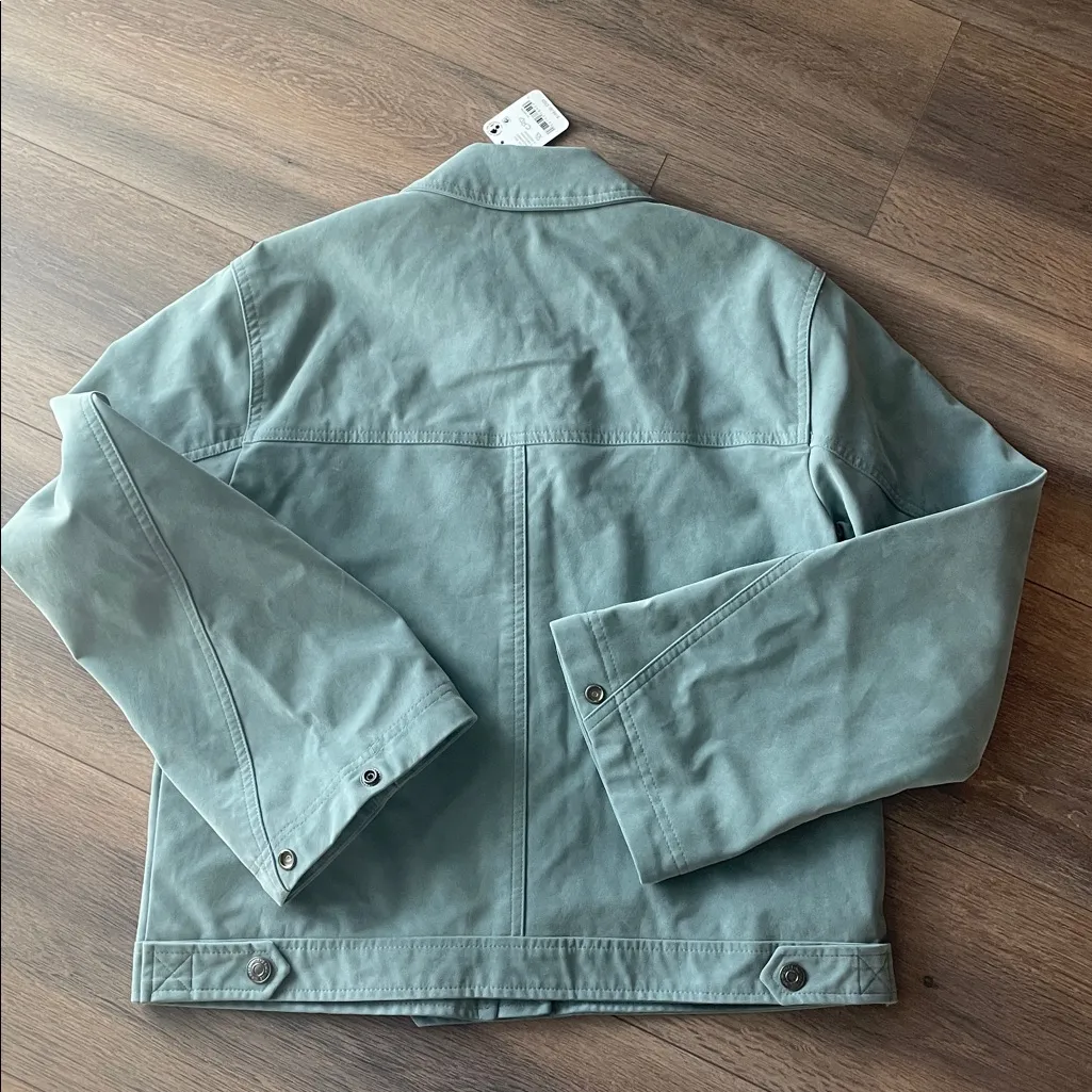 Free People Blair Vegan Suede Jacket - Image 4