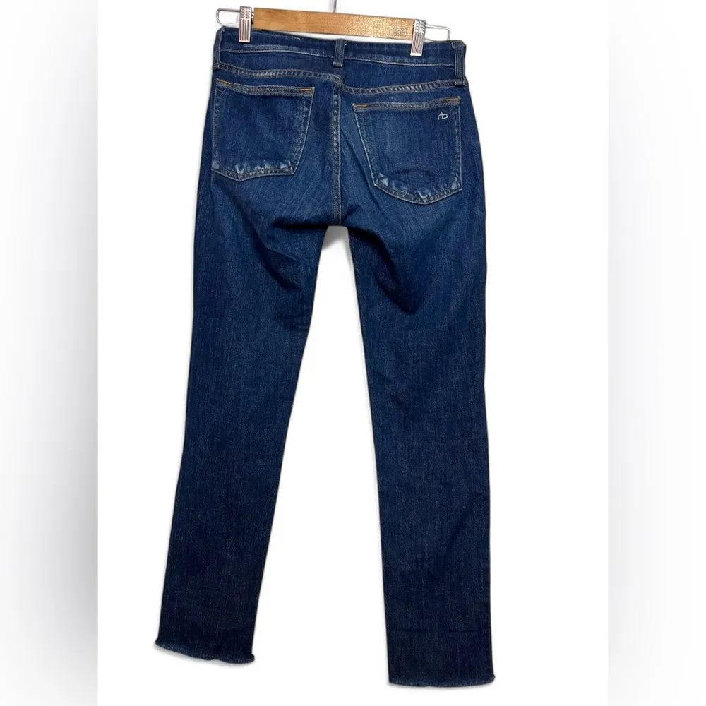 Rag & bone New York Dre low-Rise slim boyfriend Magnus jeans - Image 15