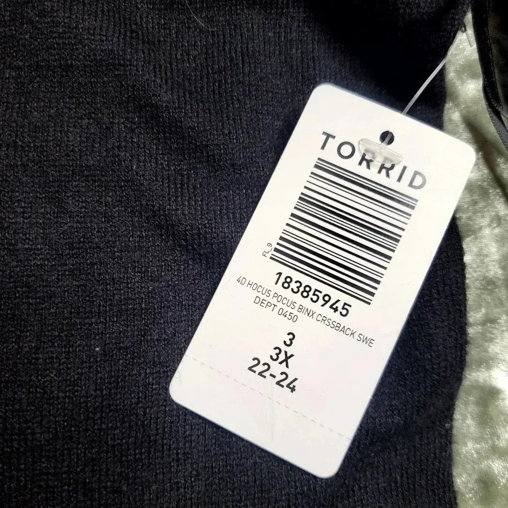 Torrid Disney Hocus Pocus Crossback Pullover Sweater - Image 6