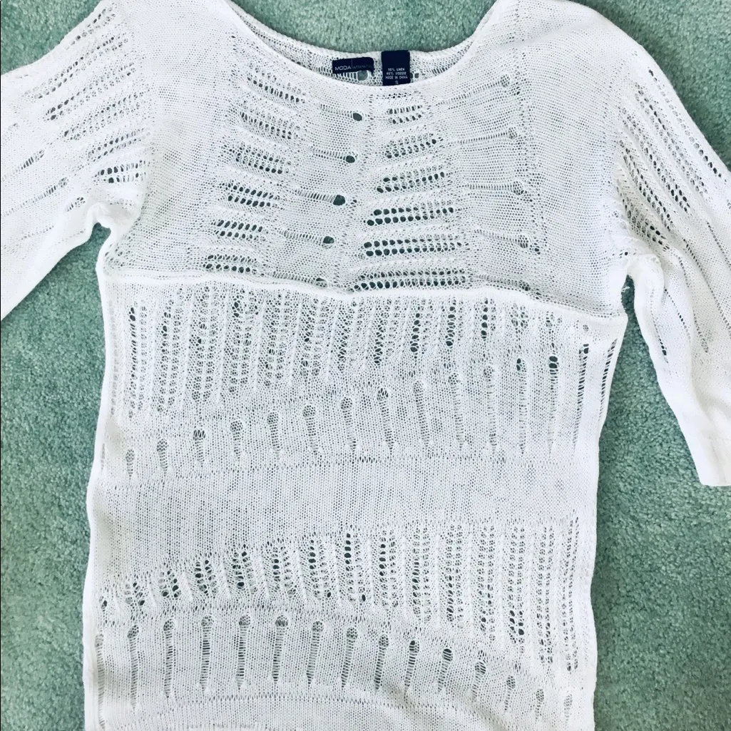 Victoria's Secret Crochet top/ cover up 🌸🌸🌸 - Image 4