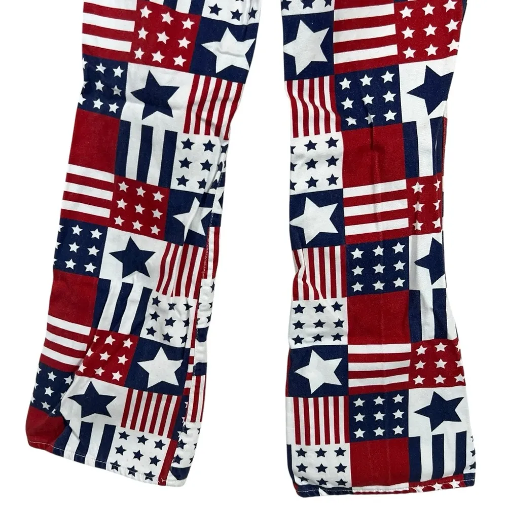 Wrangler‎ Star Stripe Patriotic Westward 626 Boot Cut Denim Jeans - Image 13