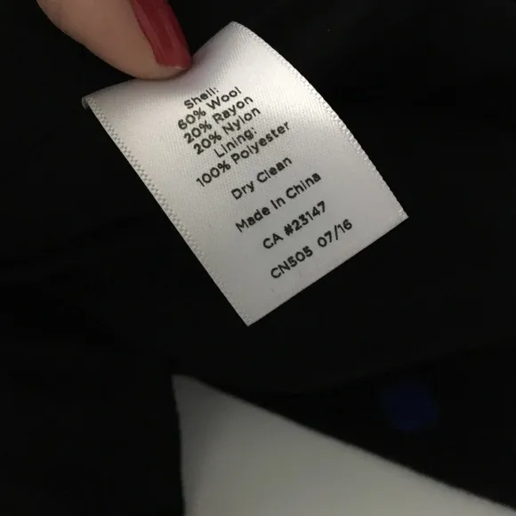 Talbots Polka Dots Pencil‎ Skirt Lined Size 6P - Image 4