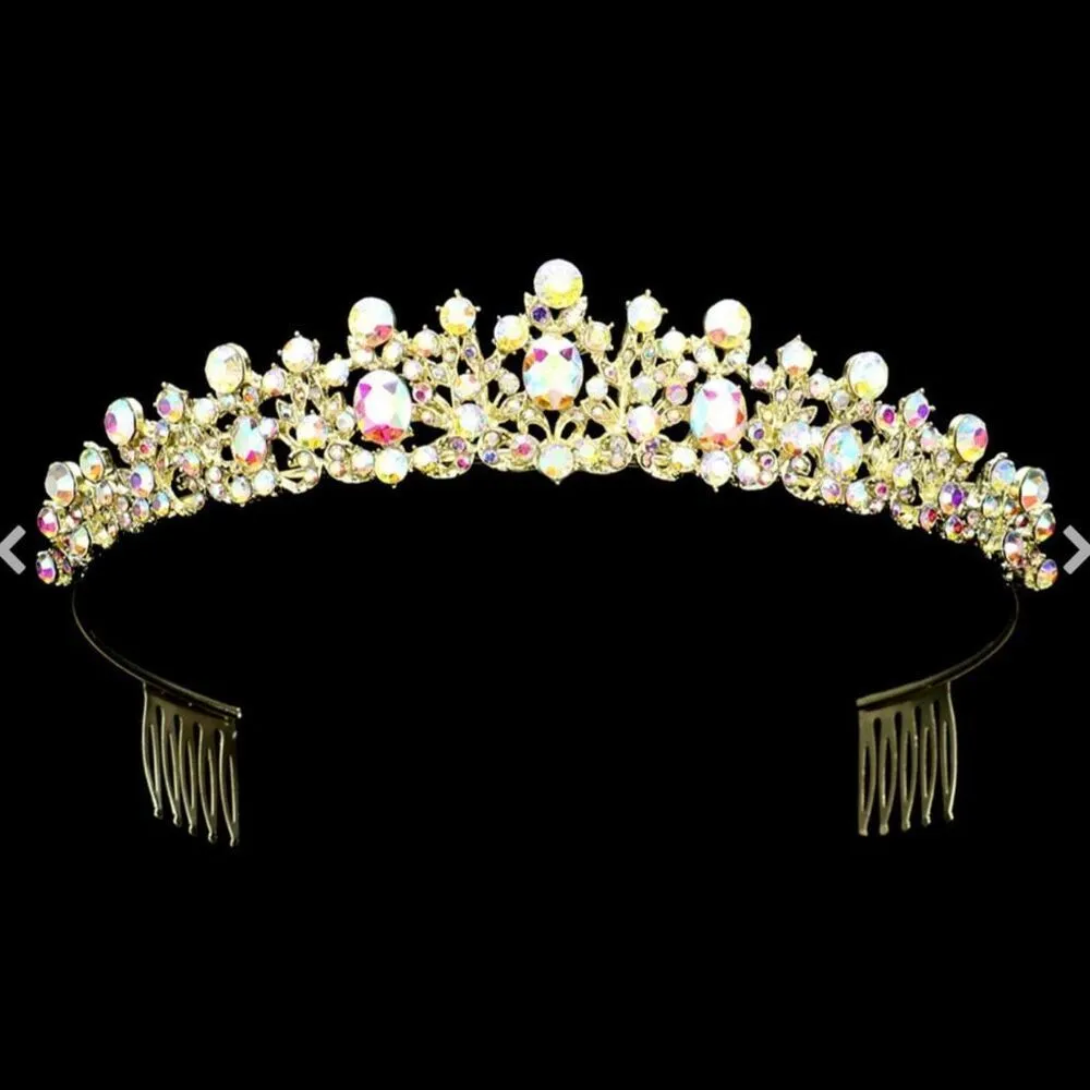 NWT Christina Collection Princess tiara. Special event Gold - Image 2