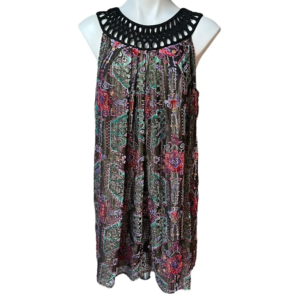 MOULINETTE SOEURS Linnea Burnout Swing Dress - Image 3