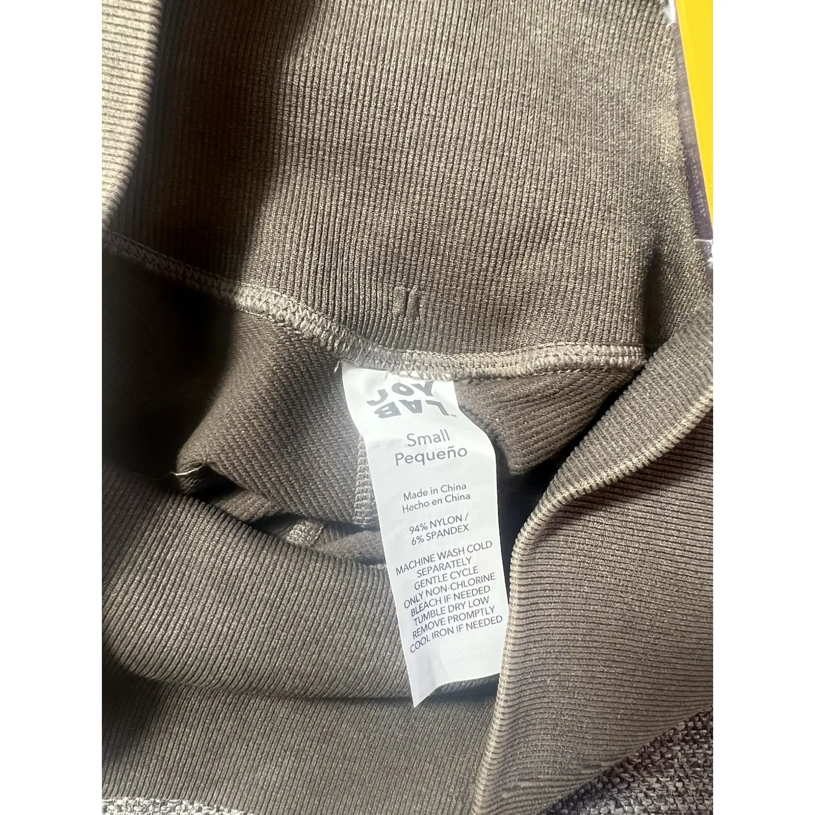 Women's High-Rise Patterned Seamless 7/8 Leggings - JoyLab Silver‎ S - Image 9