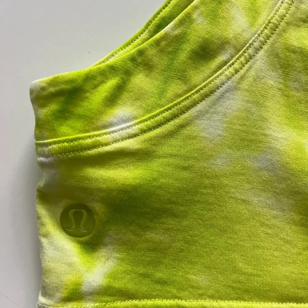lululemon athletica All Yours Cropped Cotton Tank Top Tie Dye - Size 4 - Image 6